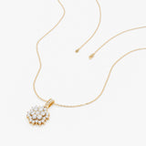 Diamond Starburst Pendant Necklace, Dream