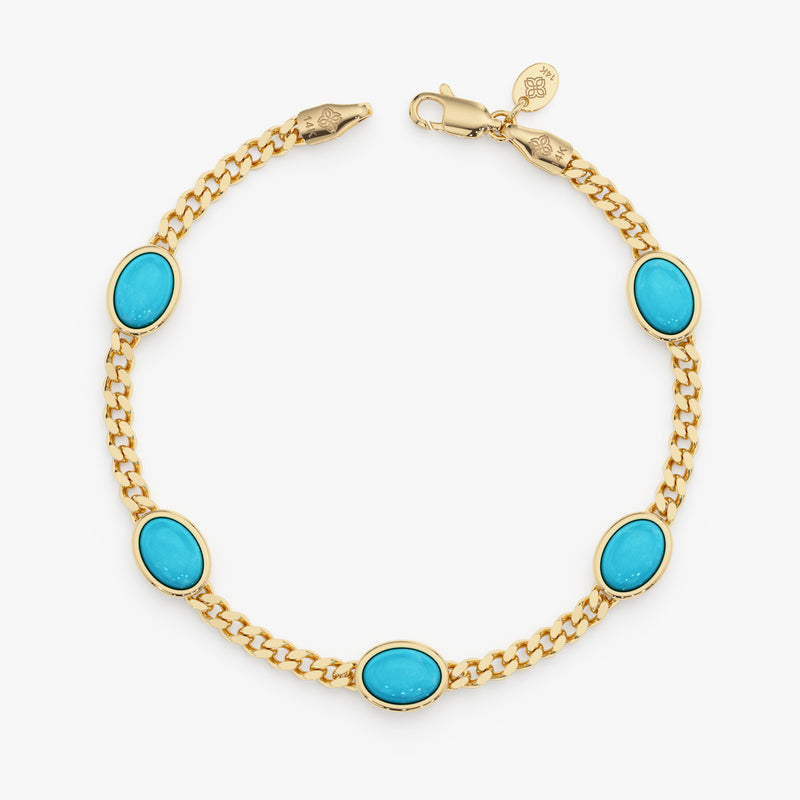 Turquoise Station Bracelet, Serelith