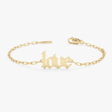 Old English Love Bracelet, Azirelle
