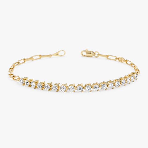 Lab Grown Diamond Bracelet, Velastra