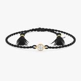 Round Lab Diamond String Bracelet, Tierney