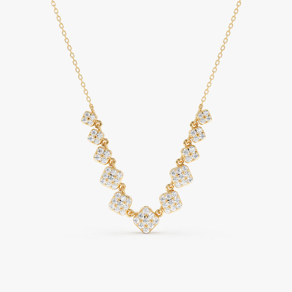 Diamond Graduated Necklace, Zorya