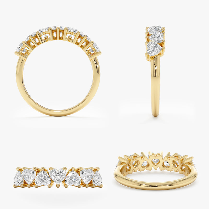 Heart Cut Lab Grown Diamond Ring, Zirelle