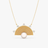 Pearl Pendant Necklace, Zanarelle