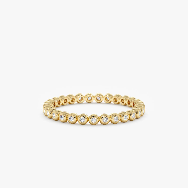 Bezel Diamond Eternity Ring