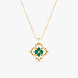 Emerald Clover Necklace, Sorelline