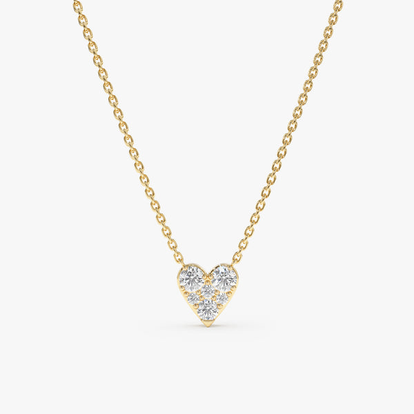 Diamond heart Pendant