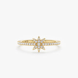 Diamond Starburst Ring, Tyn