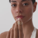 Lab Grown Diamond Coil Ring, Zavelle