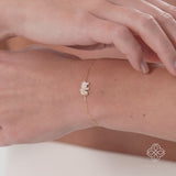 Diamond Elephant Bracelet, Zaya