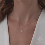 Cursive Initial Charm, Marcelline