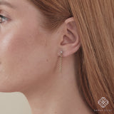 april birthstone white clear diamond
