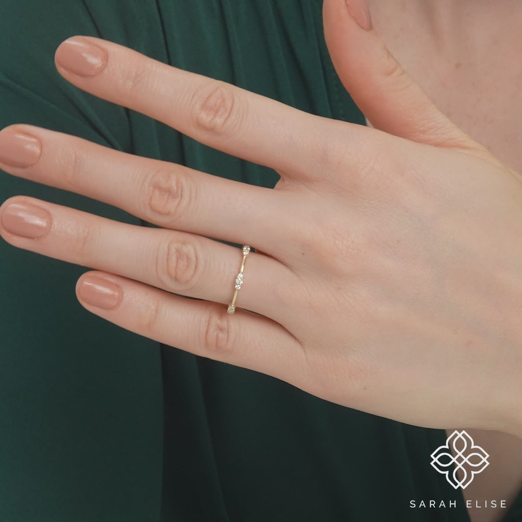 stacking gold rings for women