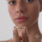 Lab Grown Diamond Criss-Cross Ring, Thalynne