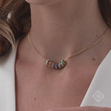 Gemstone Rondelle Charm, Seraphessa