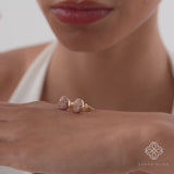 Natural Ruby Pavé Stud Earrings, Gita