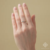 minimalistic design petite ring