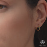 gold earring jewelry for women