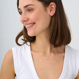 Pear Shape Lab Diamond Necklace, Ziva