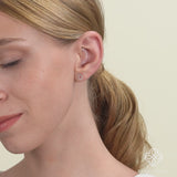 Solid Gold and Natural Diamond Studs