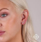 Handmade Solid Gold Diamond Starts