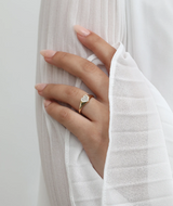 Handmade Heart Signet Ring