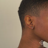 Plain Gold Smile Studs