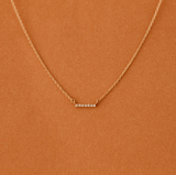 Minimalistic Multi Diamond Necklace