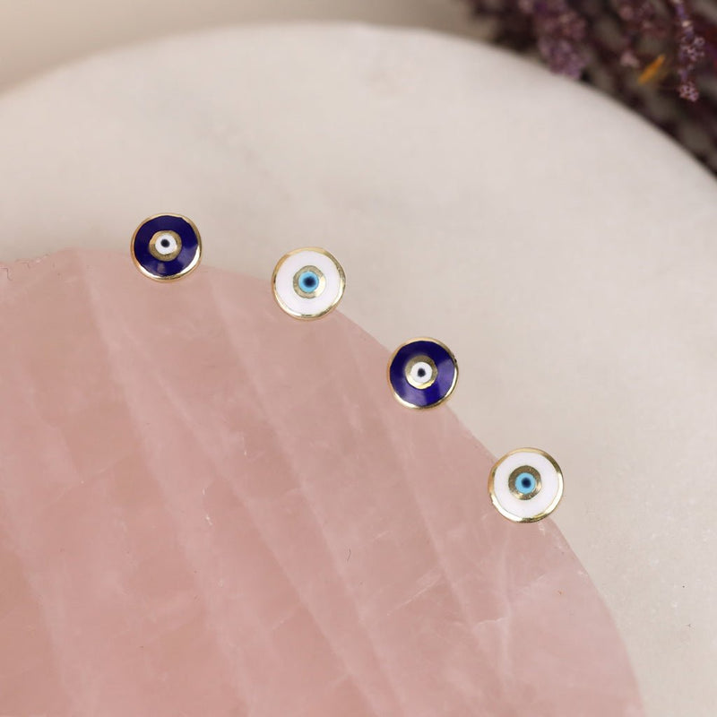 Simplistic Evil Eye Earrings