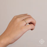 Handmade Beaded Diamond Ring