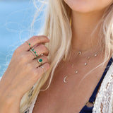 Emerald Diamond Rings Necklaces