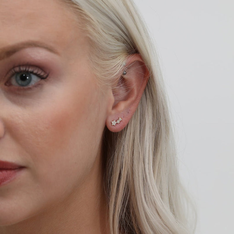 Shooting Star Diamond Earrings