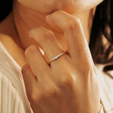 Petite Diamond Bridal Ring