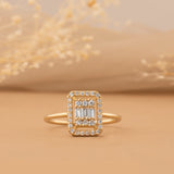 Handmade Diamond Engagement Ring