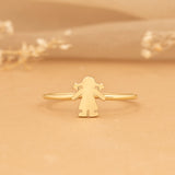 Yellow Gold Little Daughter Ring