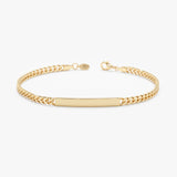 Engravable Nameplate Bracelet