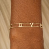 Personalized Solid Gold Bracelet
