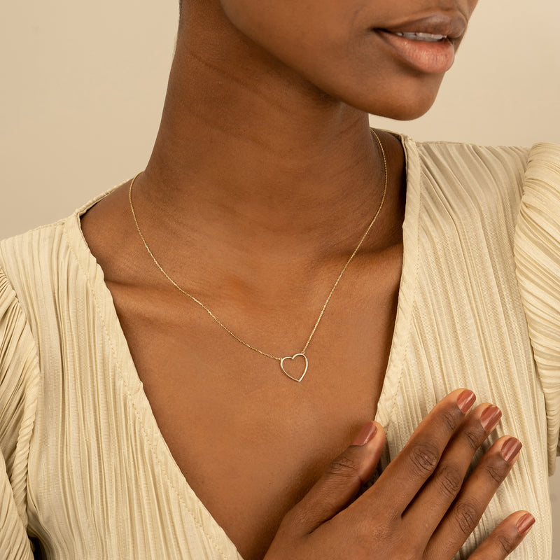Solid Gold Heart