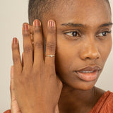 Handmade Solid Gold Diamond Ring