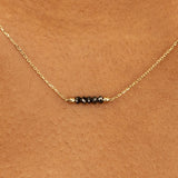 Multi Black Diamond Necklace