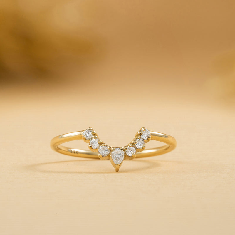 Diamond Engagement Ring Stacking