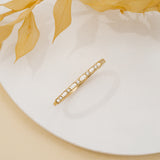 Gold and Diamond Full Eternity Band