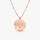 Rose Gold Customizable Star Necklace