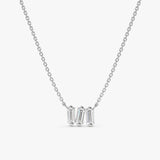 White Gold Diamond Pendant