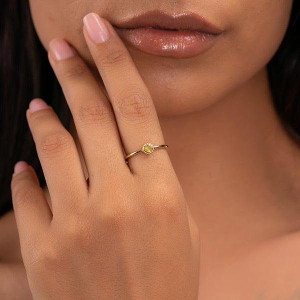 Ethiopian Opal Ring
