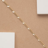 Solid Gold Chain Bracelet