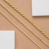 Solid Gold Minimalist Twisted Bracelet