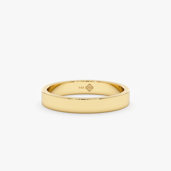Solid Gold 3mm Wedding Band