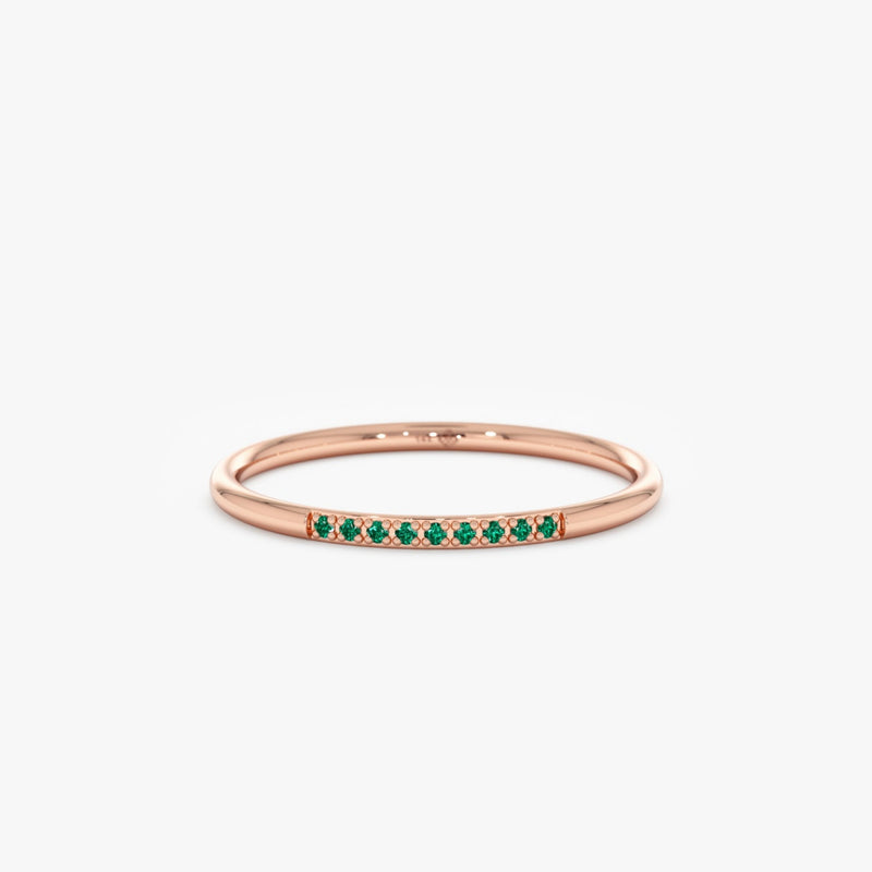 rose gold handmade ring
