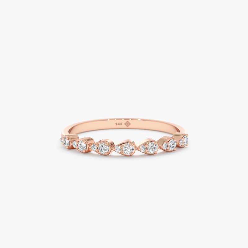 Rose Gold Wedding Band